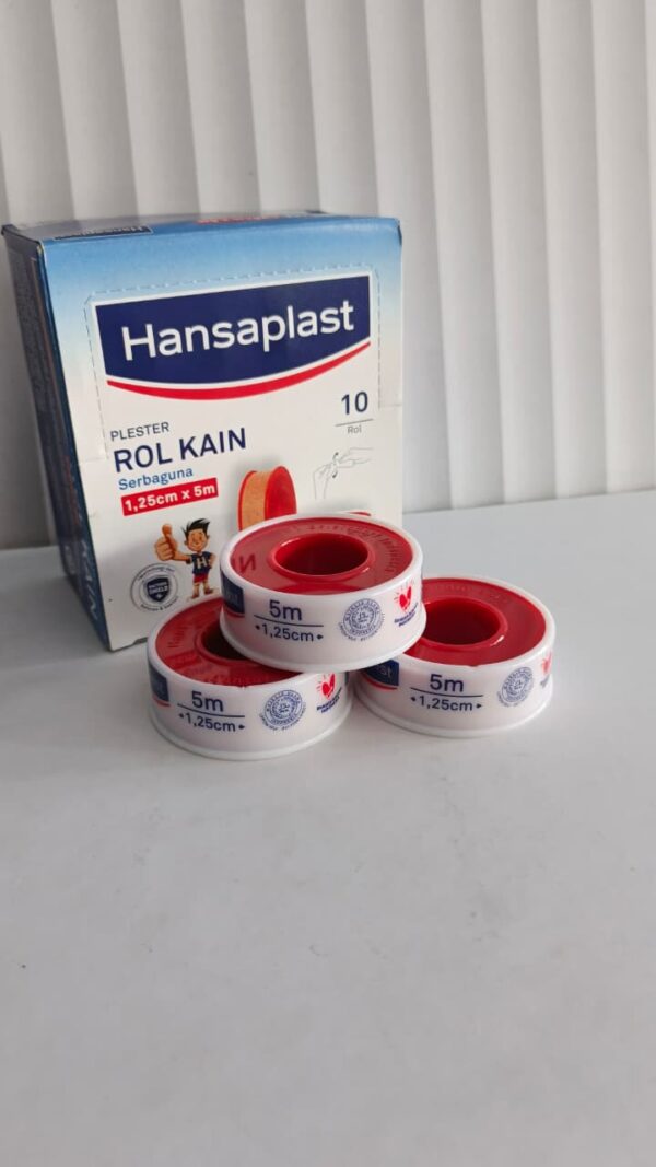 Hansaplast Roll 1,25cm X 5m – Sapta Medika