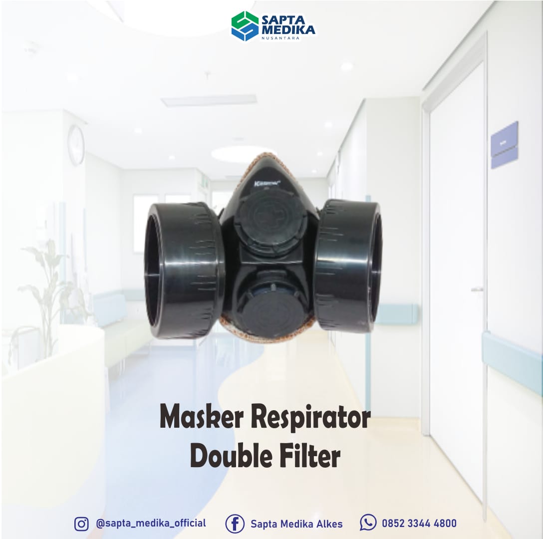 Masker Respirator Double